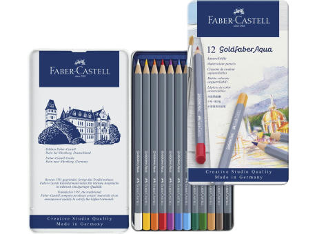 Goldfaber Aquarell 12er Metalletui