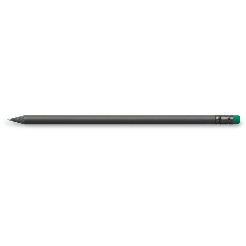 Design Bleistift mit Radiertip Gruen