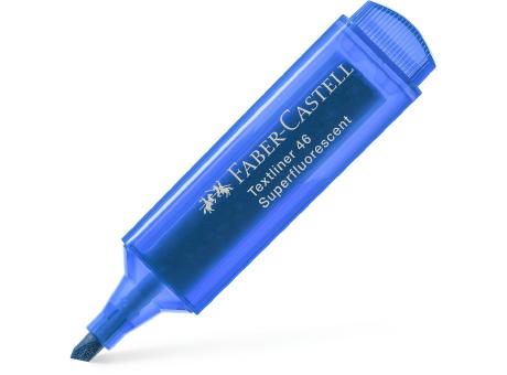 Textliner transluzent Blau