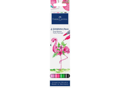 Goldfaber Aqua Dual Marker, Fluffy Flamingo