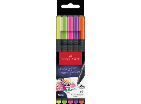 Fineliner Grip Finepen neon