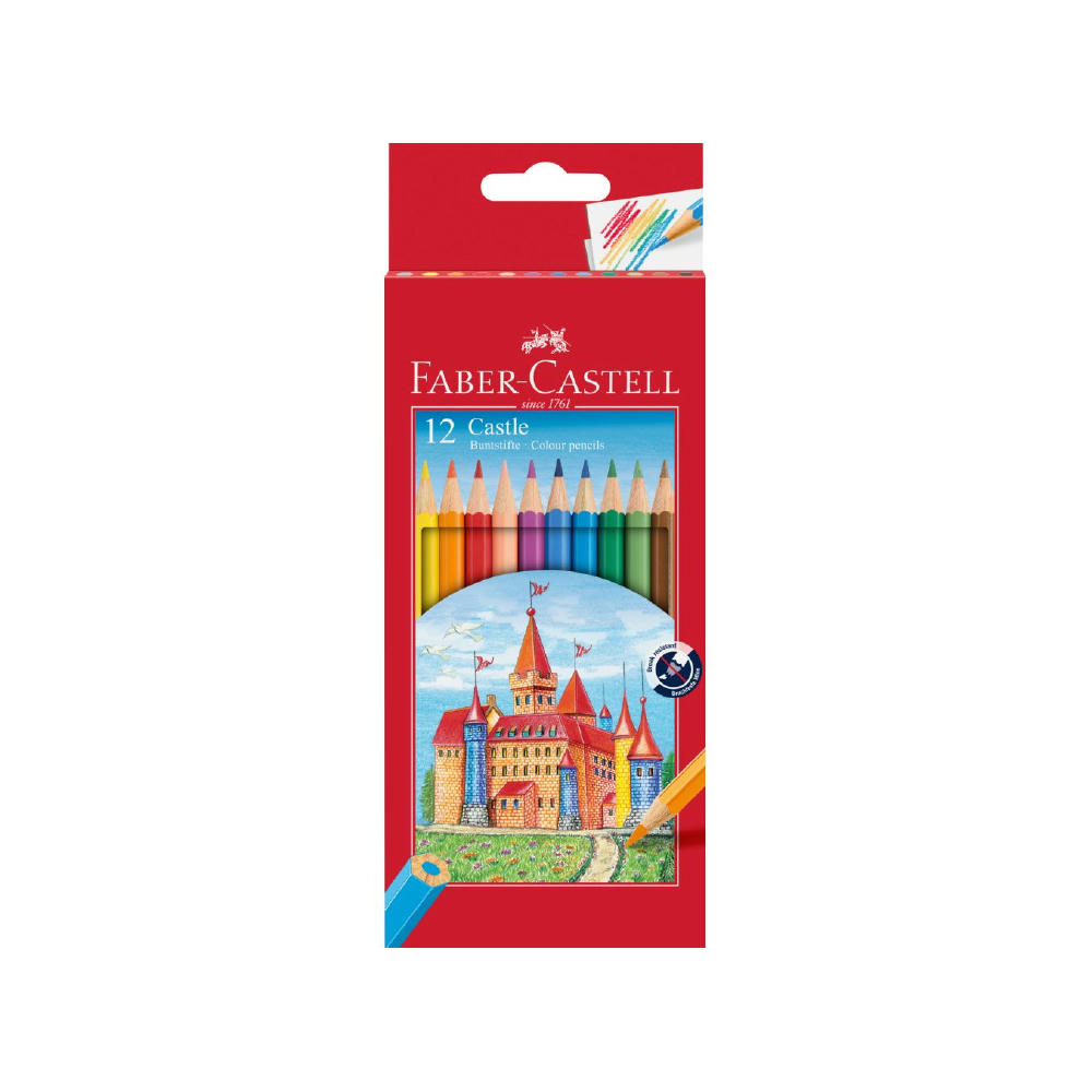 Buntstift 12er Etui Castle