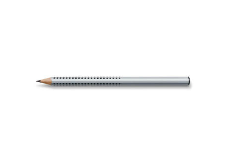 Bleistift Jumbo Grip silber