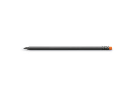 Design Bleistift mit Radiertip Orange