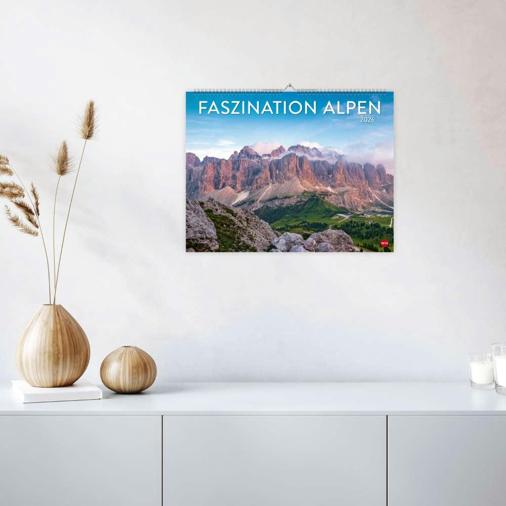 Faszination Alpen Posterkalender