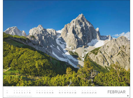 Faszination Alpen Posterkalender