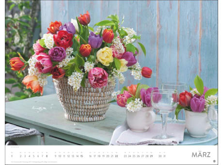 Blumenpracht Posterkalender