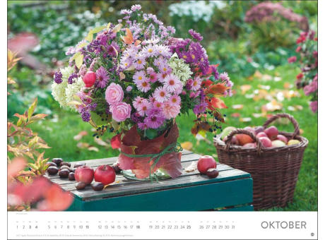 Blumenpracht Posterkalender