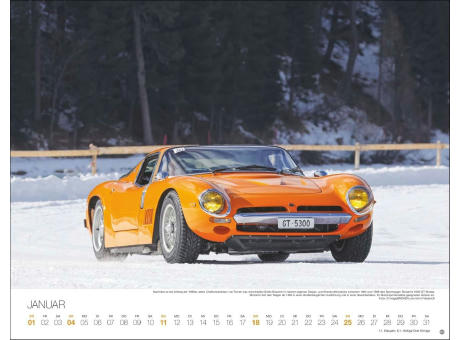 Legendäre Autos Posterkalender