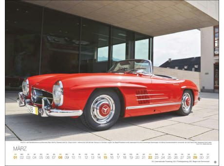 Legendäre Autos Posterkalender