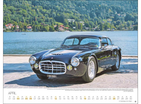 Legendäre Autos Posterkalender