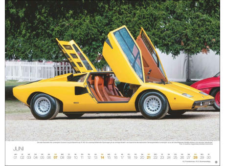 Legendäre Autos Posterkalender