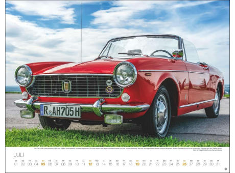 Legendäre Autos Posterkalender