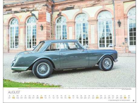 Legendäre Autos Posterkalender