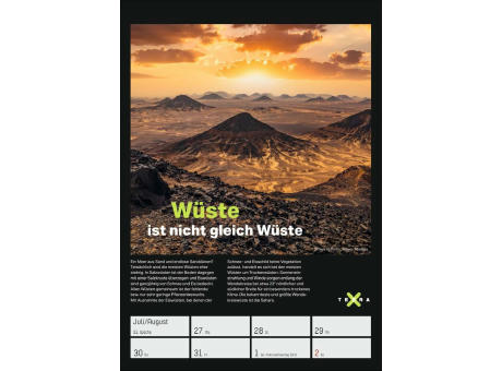 Terra X - Das Wunder Erde Wochenplaner