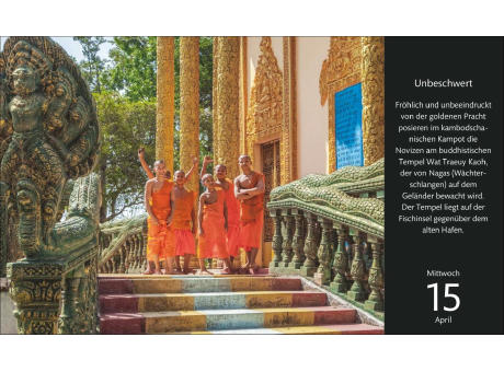 Eine Reise um die Welt Premiumkalender