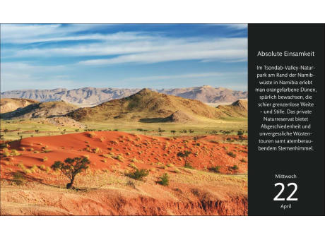 Eine Reise um die Welt Premiumkalender