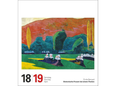 Kunst Tagesabreißkalender