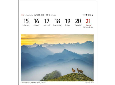 Alpen Sehnsuchtskalender