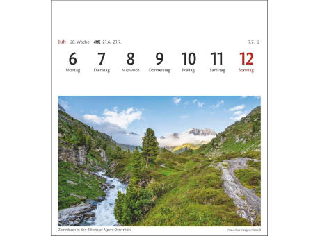 Alpen Sehnsuchtskalender