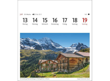 Alpen Sehnsuchtskalender