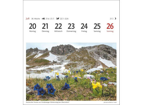 Alpen Sehnsuchtskalender