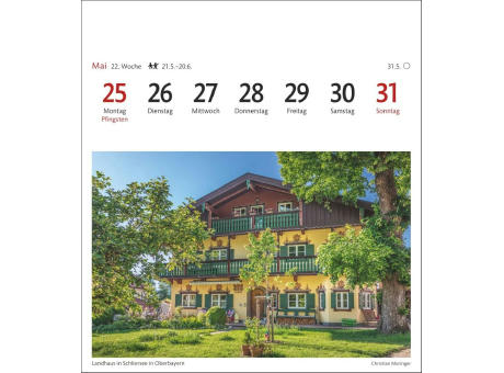 Bayern Sehnsuchtskalender