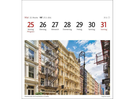 New York Sehnsuchtskalender