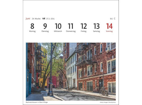 New York Sehnsuchtskalender