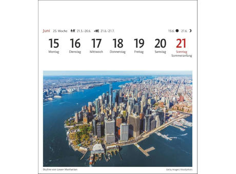 New York Sehnsuchtskalender