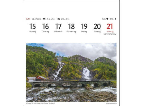 Norwegen Sehnsuchtskalender