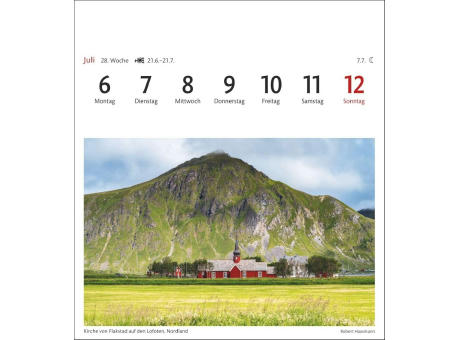 Norwegen Sehnsuchtskalender