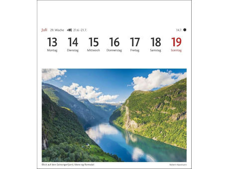 Norwegen Sehnsuchtskalender