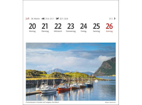 Norwegen Sehnsuchtskalender