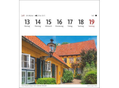 Ostseeküste Sehnsuchtskalender