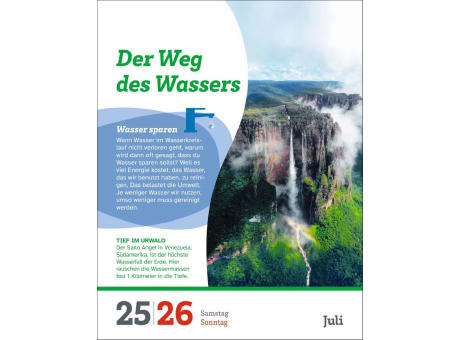 WAS IST WAS Der Kalender Tagesabreißkalender