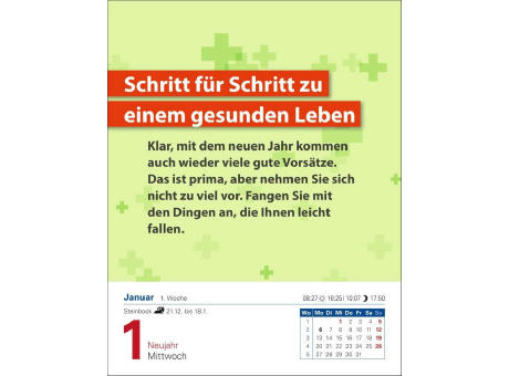 Die Ernährungs-Docs - Gesund durch das Jahr Tagesabreißkalender