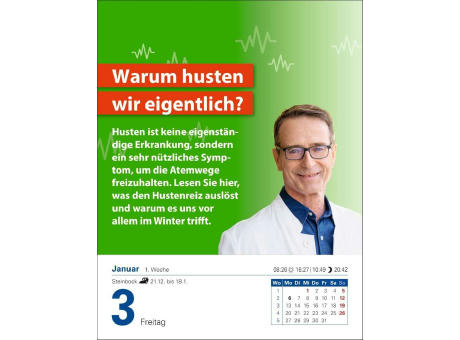 Die Ernährungs-Docs - Gesund durch das Jahr Tagesabreißkalender