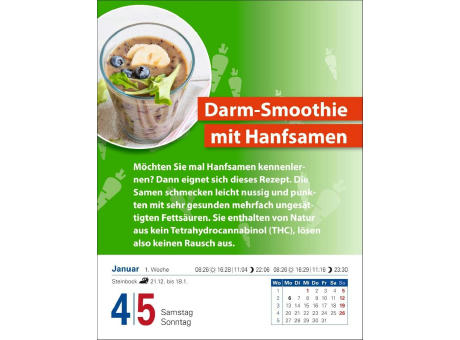 Die Ernährungs-Docs - Gesund durch das Jahr Tagesabreißkalender