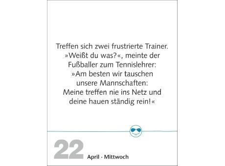 Beste Witze Tagesabreißkalender