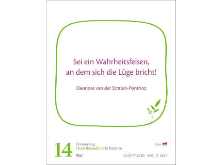 Heute ist dein Tag! Tagesabreißkalender