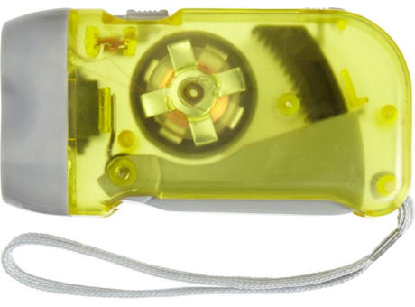 LED-Dynamotaschenlampe aus Kunststoff Tristan