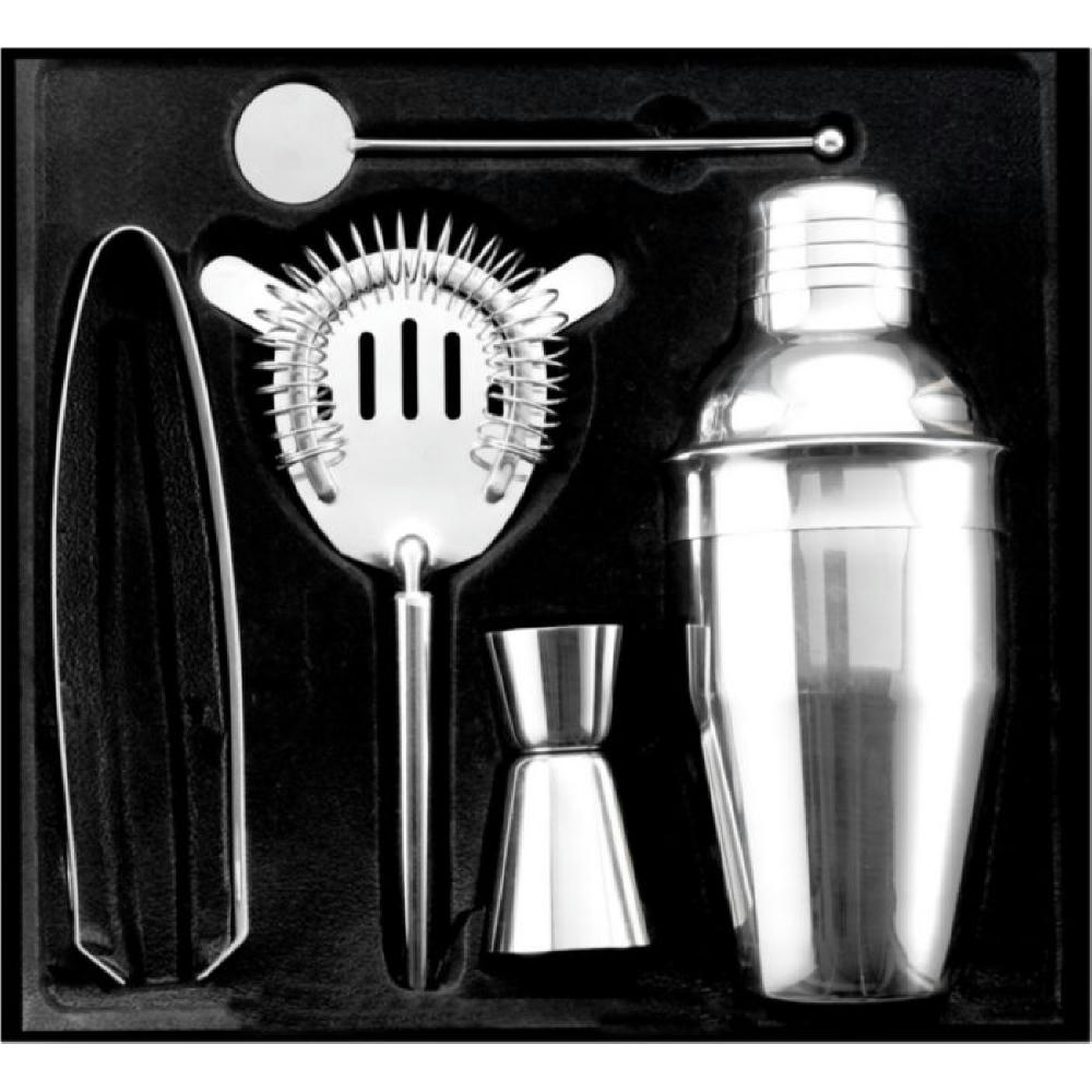 Cocktailshaker-Set aus Edelstahl Natalina