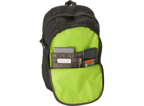 Rucksack aus 600D Polyester mit integriertem RFID Schutz Marley