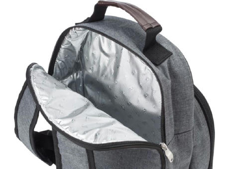 Picknick-Kühlrucksack aus Polycanvas Jolie