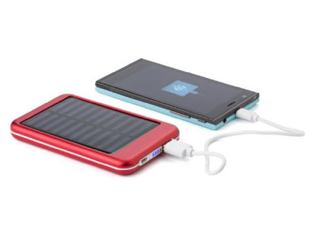 Aluminium Solar Powerbank Drew