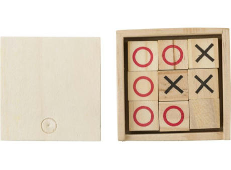 Hölzernes Tic Tac Toe-Spiel Alessio