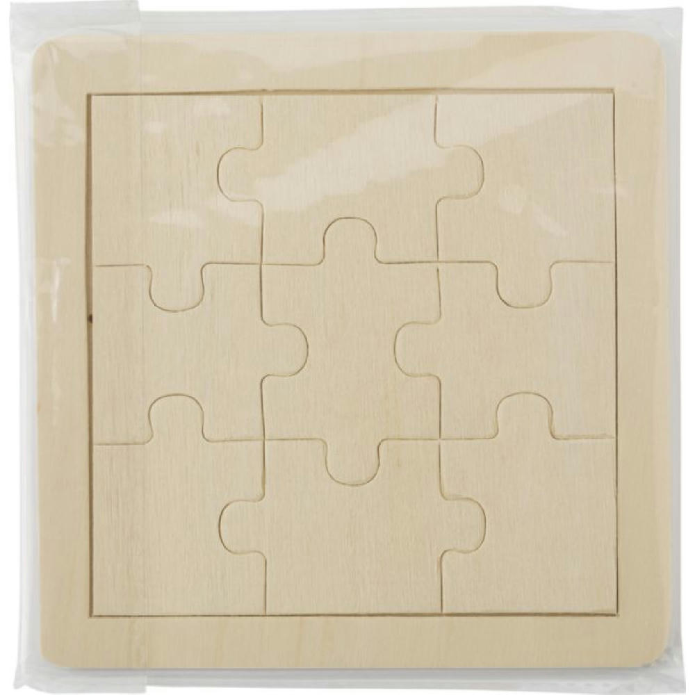 Neunteiliges Puzzle aus Holz Alvaro