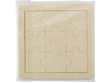 Neunteiliges Puzzle aus Holz Alvaro