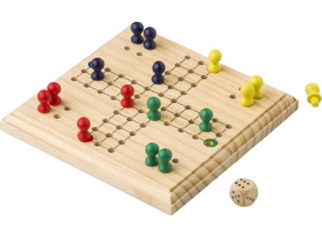 Ludo-Spiel aus Holz Yasir